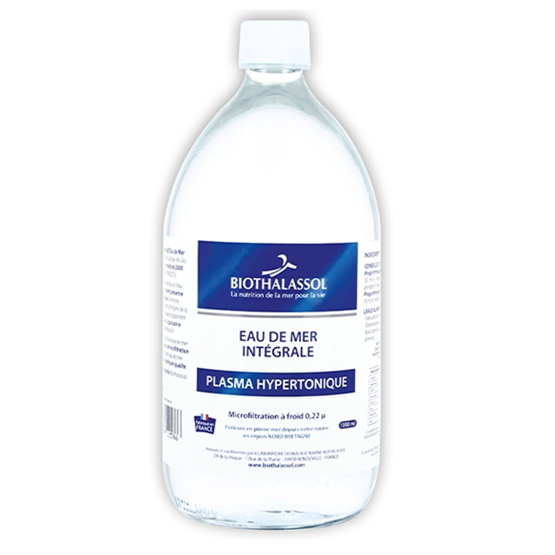 Plasma marin intégral hypertonique - 1L