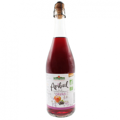 Jus pétillant bio Apibul - Pommes cassis - 75cl