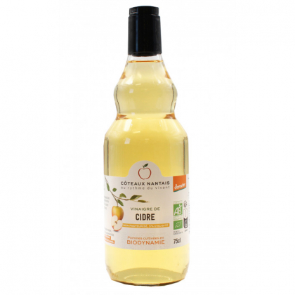 Vinaigre de cidre bio Demeter - 75cl