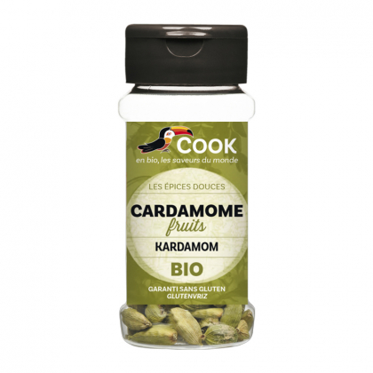 Fruits de cardamome bio - 25g