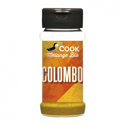 Mélange d'épices bio pour colombo - 35g