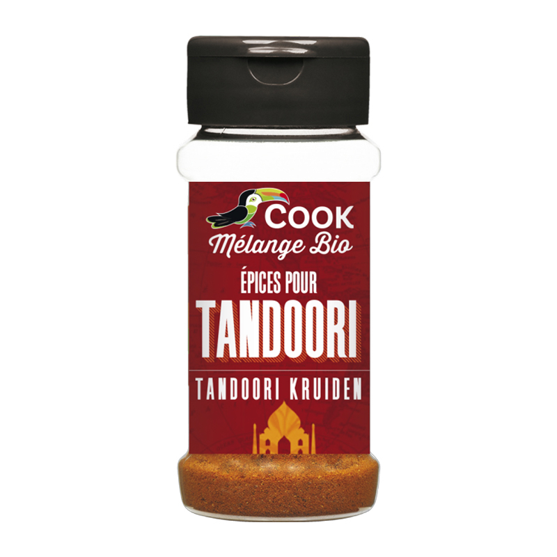 Mélange d'épices bio pour tandoori - 35g