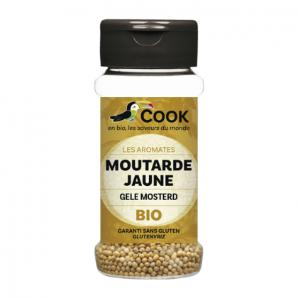 Moutarde jaune bio en grains - 60g