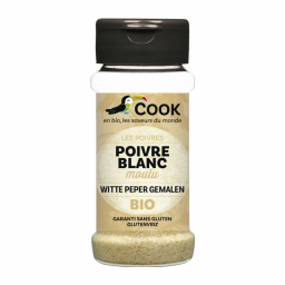 Poivre blanc moulu - 45g