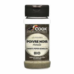 Poivre noir moulu - 45g