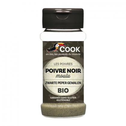 Poivre noir moulu - 45g