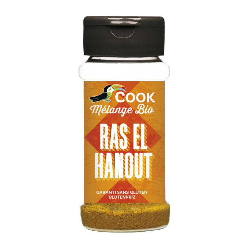 Mélange d'épices bio Ras el hanout - 35g