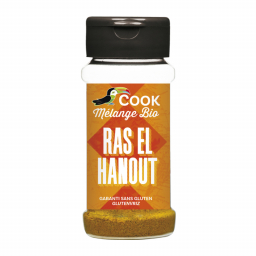 Mélange d'épices bio Ras el hanout - 35g