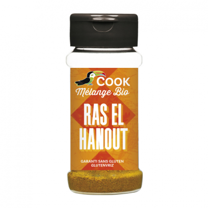 Mélange d'épices bio Ras el hanout - 35g