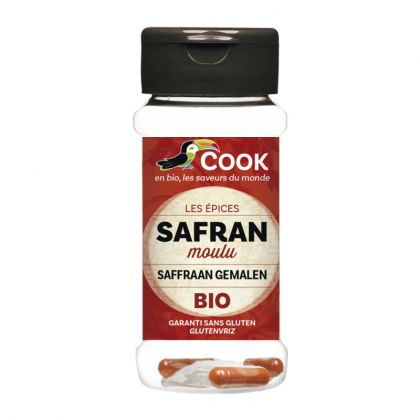 Safran bio en poudre - 1g