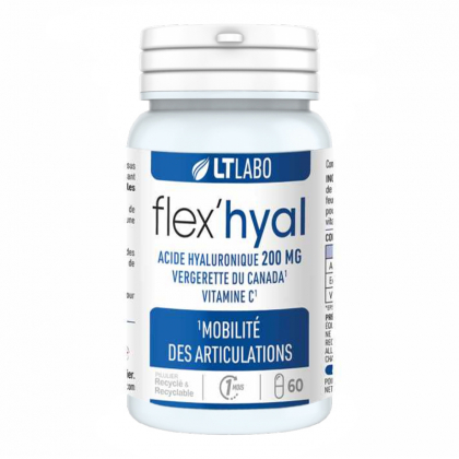 Flex'Hyal - Mobilité des articulations - 60 gélules