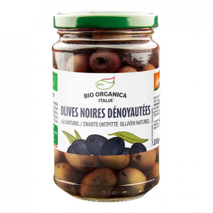 Olives noires dénoyautées - 280g