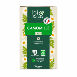 Infusion bio - Camomille de France - Boite de 20 sachets