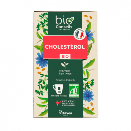 Infusion bio - Cholestérol - Boite de 20 sachets