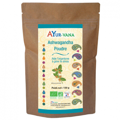 Ashwagandha bio en poudre - 150g