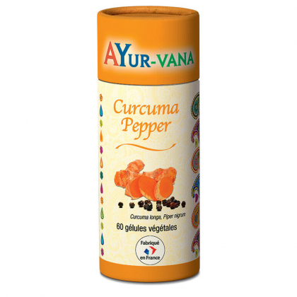 Curcuma pepper - 60 gélules végétales