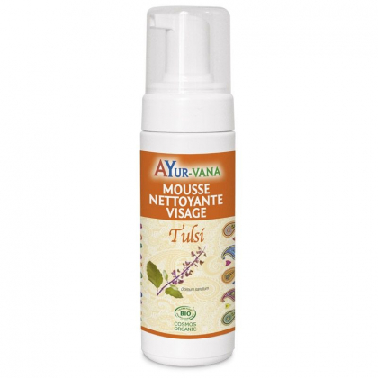 Mousse nettoyante au Tulsi bio - 150ml