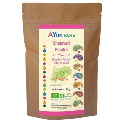 Shatavari bio en poudre - 150g