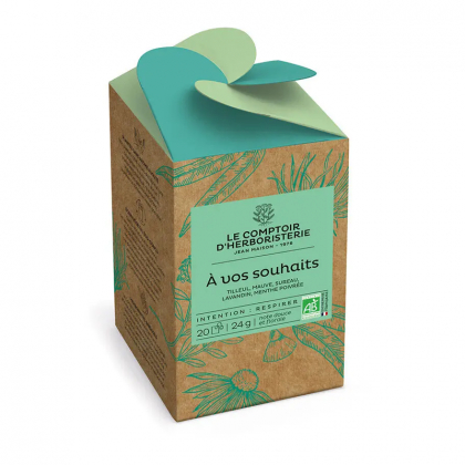 Tisane bio - À vos souhaits - Boite de 20