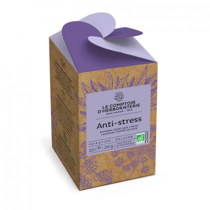 Tisane bio - Anti stress - Boite de 20