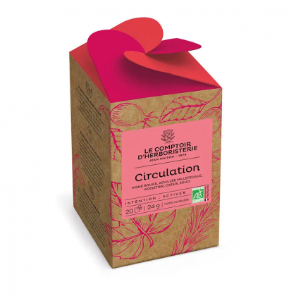 Tisane bio - Circulation - Boite de 20
