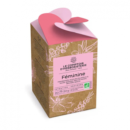 Tisane bio - Féminine - Boite de 20