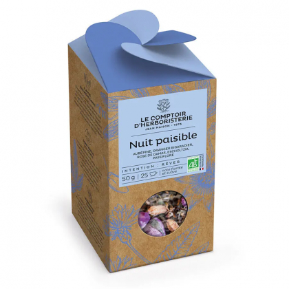 Tisane bio - Nuit paisible - 50g