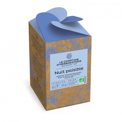 Tisane bio - Nuit paisible - Boite de 20