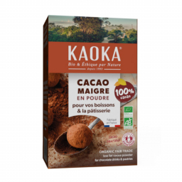 Cacao maigre en poudre bio 10-12% - 250g