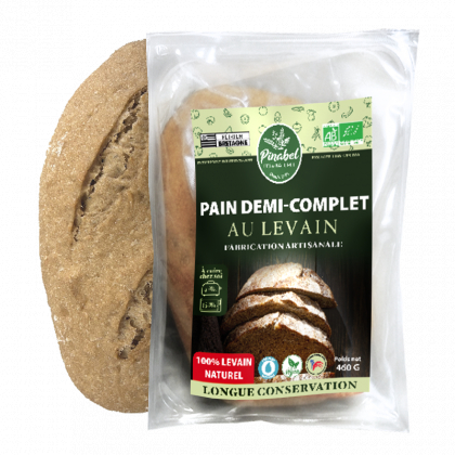Pain bio au petit épeautre et levain de petit épeautre - 400g