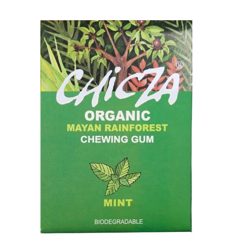 Chewing gum bio à la menthe poivrée - Chicza - 30g