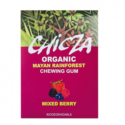 Chewing gum bio aux fruits rouges - Chicza - 30g