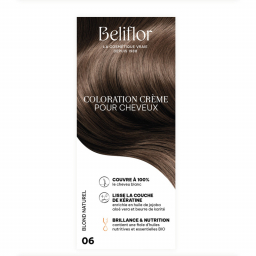 Coloration crème n°6 - Blond naturel - Étui de 135ml