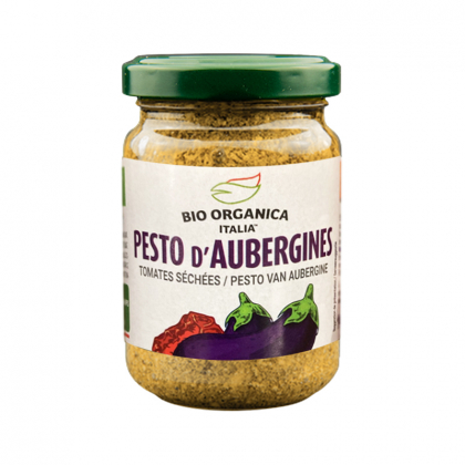 Pesto d'aubergine bio - 140g