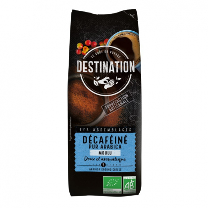 Décaféiné bio pur arabica moulu - 250g