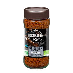Café bio et équitable Sélection pur arabica soluble - 100g