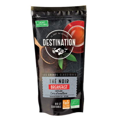 Thé noir bio et équitable Breakfast Ceylan - 100g