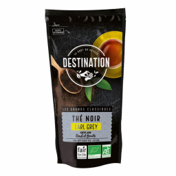 Thé noir bio et équitable Earl Grey - 100g