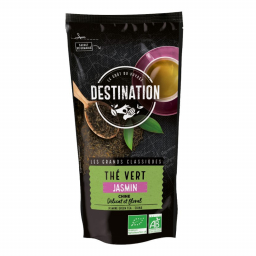 Thé vert bio au jasmin - 100g