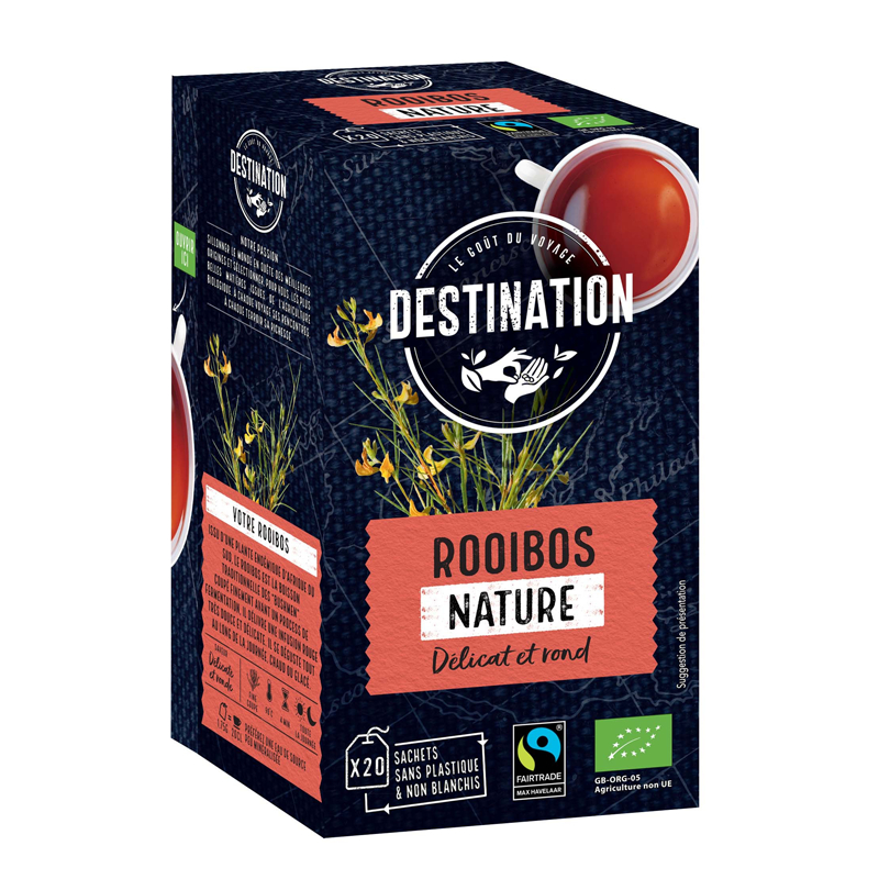 Rooibos bio et équitable - 20 infusettes
