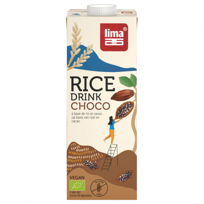Boisson végétale de riz et chocolat - 1L