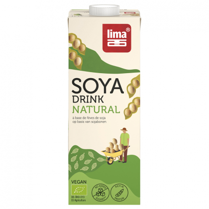 Boisson végétale de soja - Soya drink natural - 1L