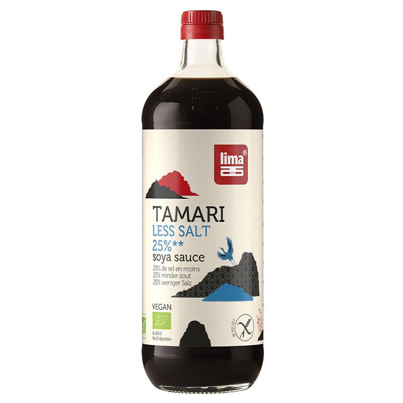 Tamari - Sauce soja pauvre en sel - 1L