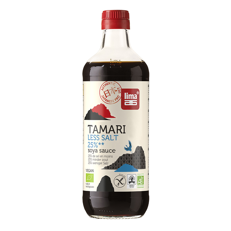 Tamari - Sauce soja pauvre en sel - 500ml
