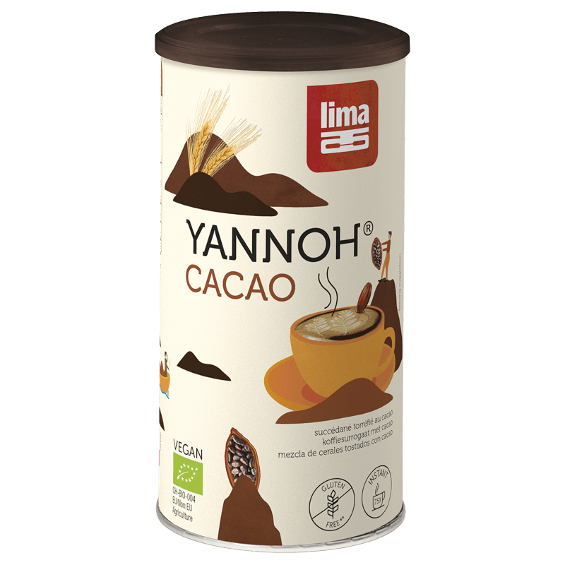 Yannoh Instant Cacao - Chicorée sans caféine - 175g