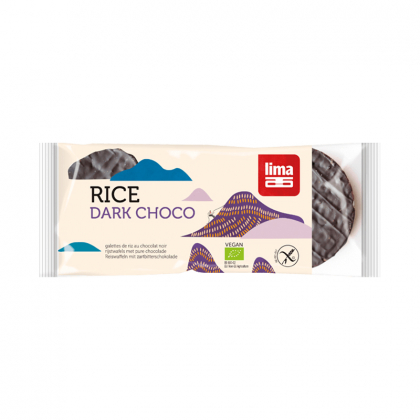 Galettes de riz au chocolat noir bio - 100g