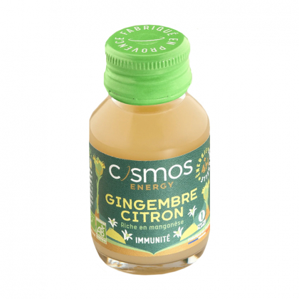 Cosmos Energy - Gingembre et citron bio - 52ml