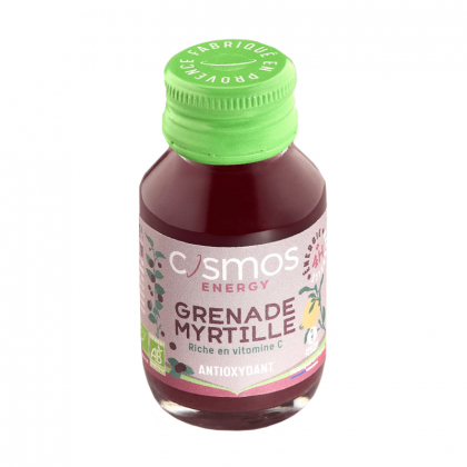 Cosmos Energy - Grenade et myrtille bio - 52ml