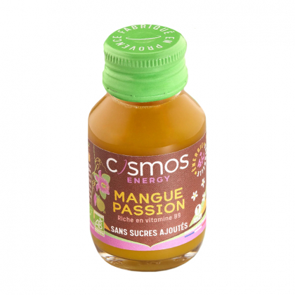 Cosmos Energy - Mangue et fruit de la passion bio - 52ml