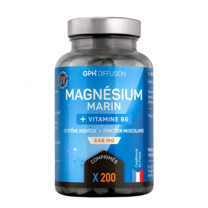 Magnésium marin et vitamine B6 - 200 comprimés